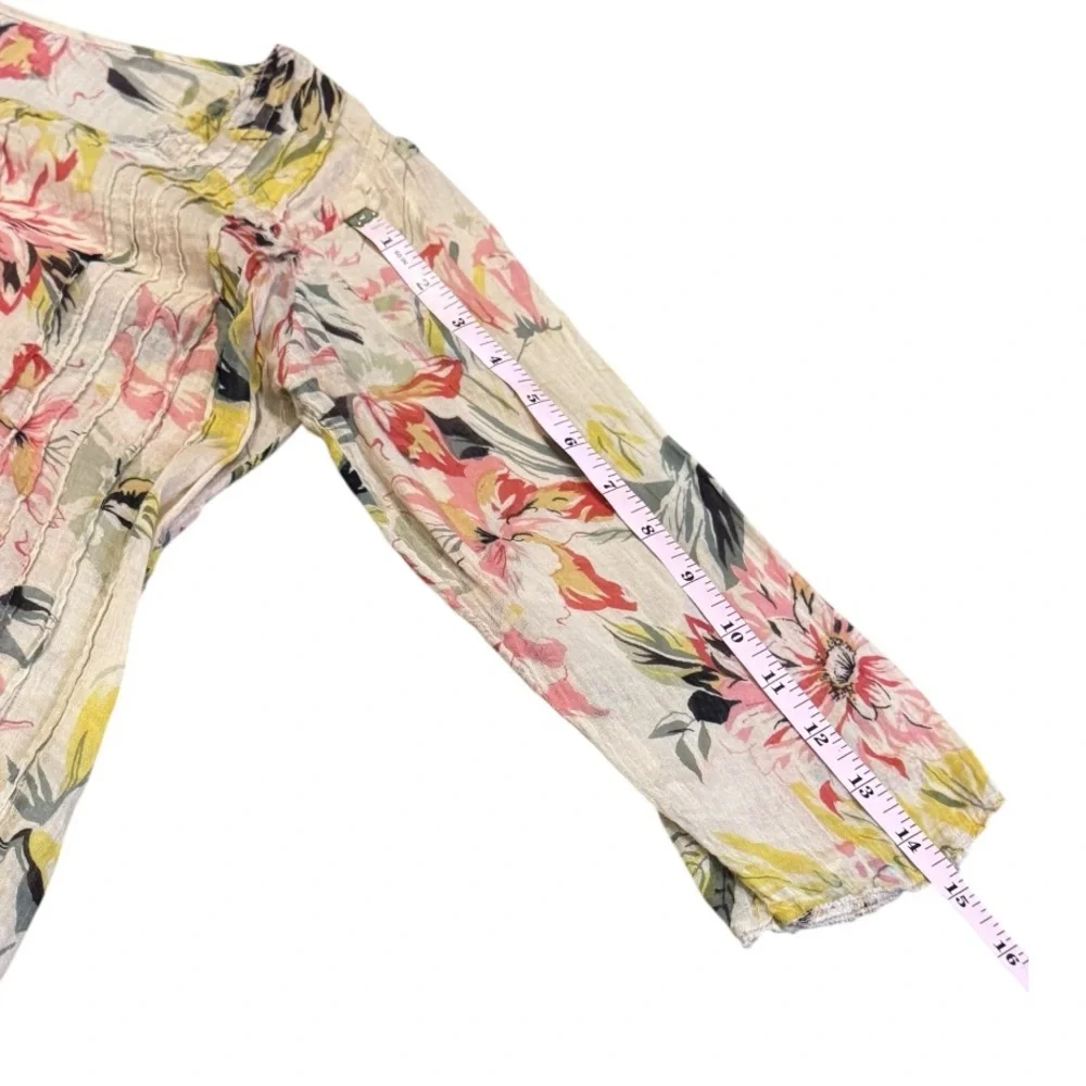 Karma Highway Cotton Boho Floral Top size S